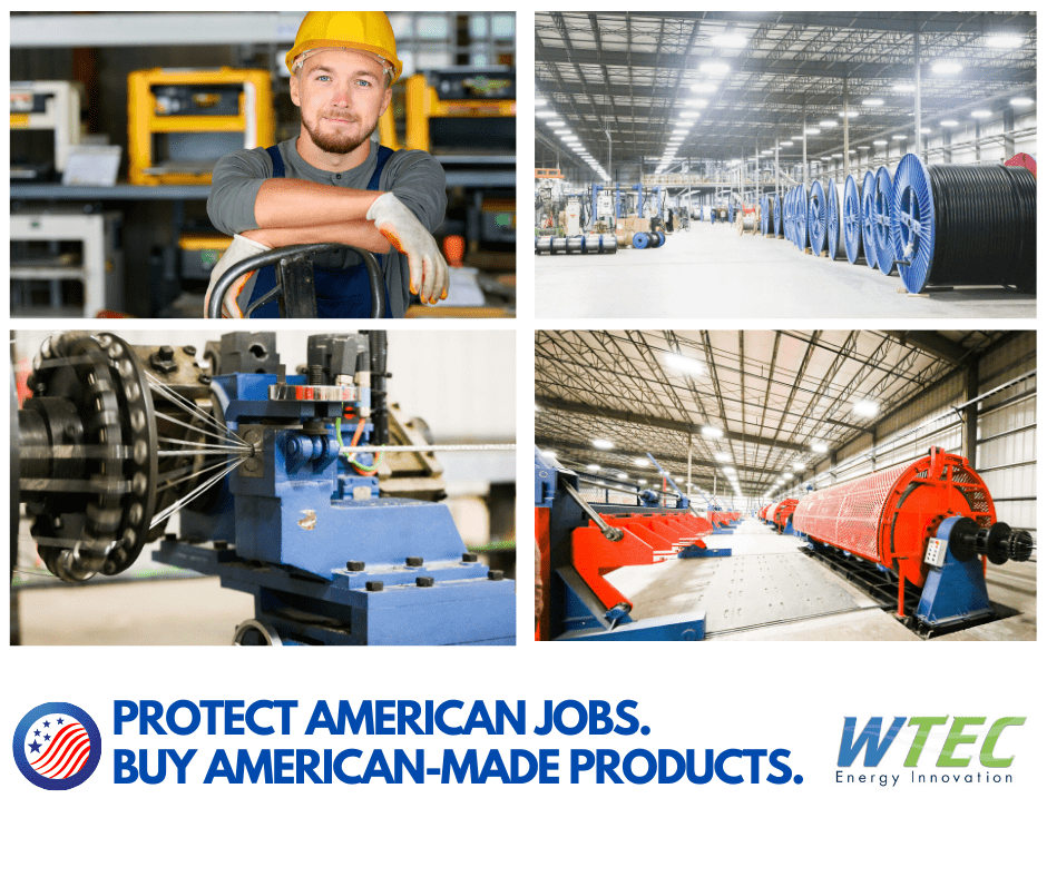 WTEC Energy: ‘Buy American Act’ Manufacturer
